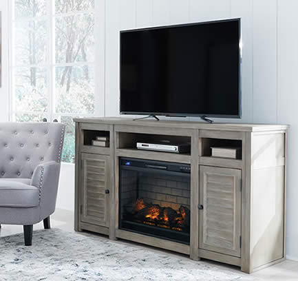 Moreshire Entertainment Center w/ Fireplace
